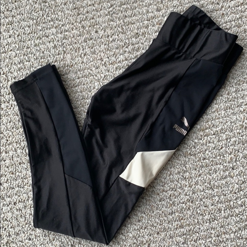 Puma black/white legging size S